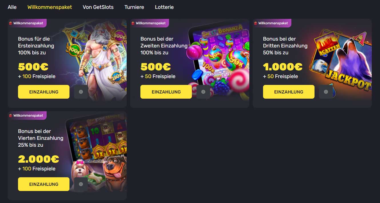 get slots casino Willkommensangebot